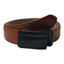 Load image into Gallery viewer, Razor Brown Leather Belt