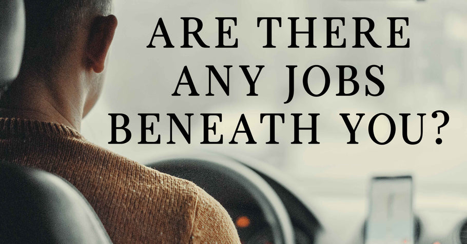 Beyond Alpha Podcast | Are there any Jobs Beneath You?