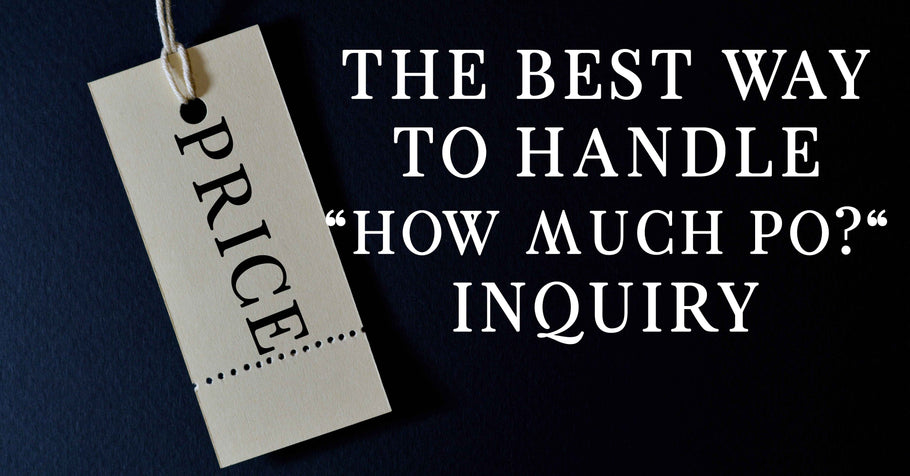 Beyond Alpha Podcast | Entrepreneurship Series | The Best Way to Handle "How Much Po?" Inquiry