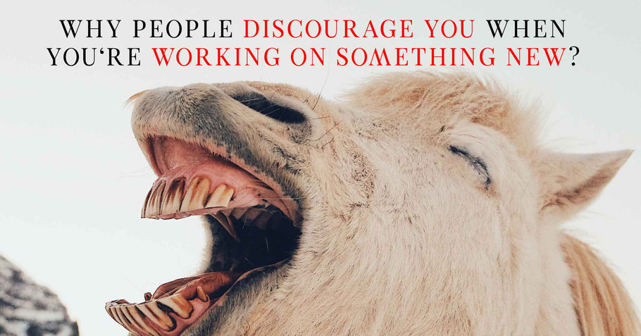 Beyond Alpha Podcast | Why People Discourage You When You're Working on Something New?