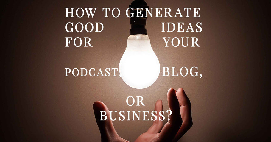 Beyond Alpha Podcast | How to Generate Good Ideas for your Podcast, Blog, or Business?