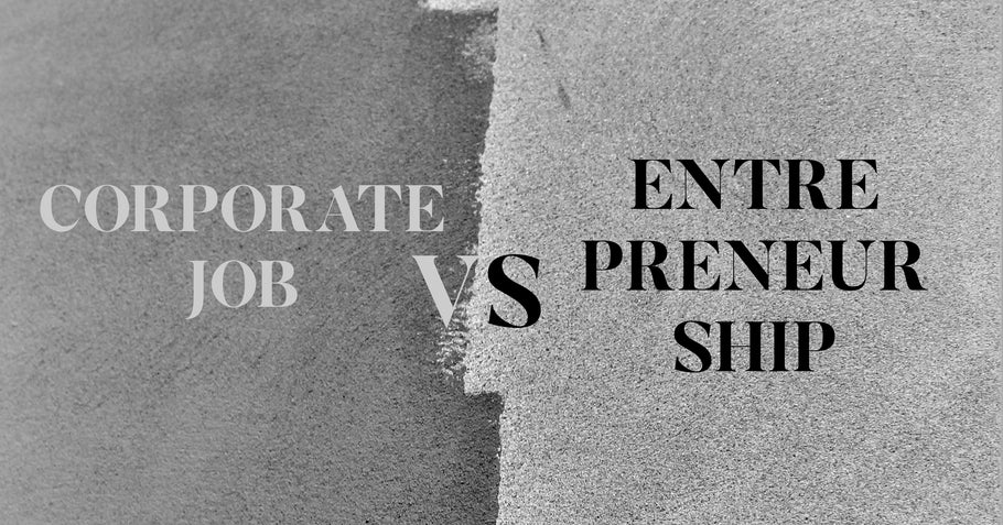 Beyond Alpha Podcast | Corporate Job VS. Entrepreneurship