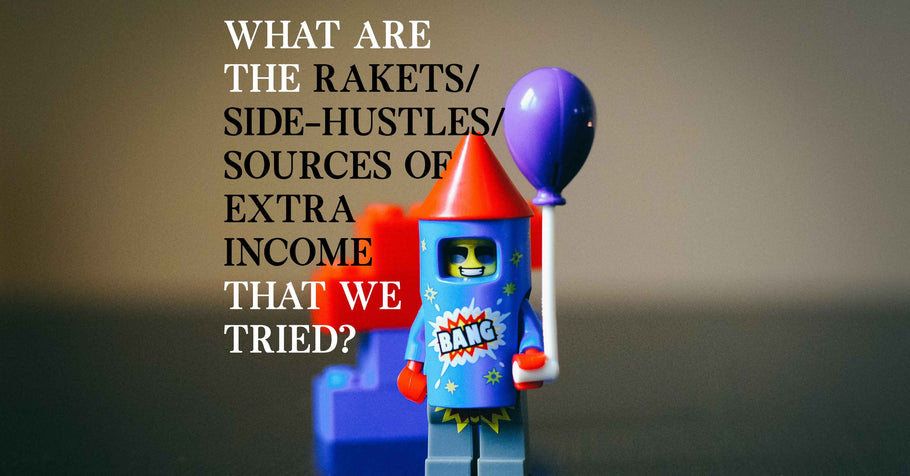 Beyond Alpha Podcast | What are the Rakets/Side-hustles/Sources of Extra Income that We Tried?
