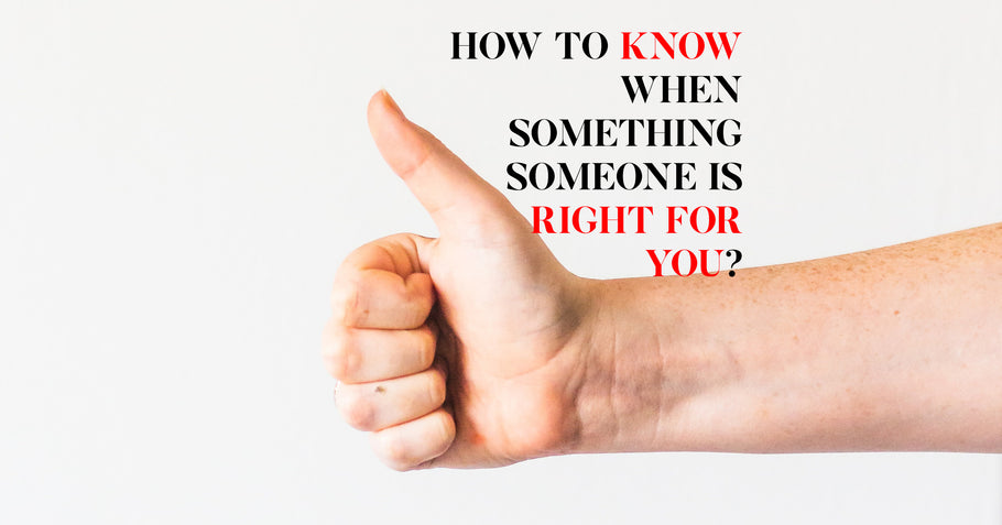 Beyond Alpha Podcast | How To Know When Something/Someone is Right For You?