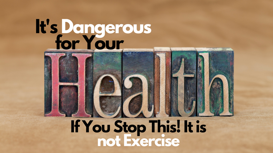 Beyond Alpha Podcast | It's Dangerous for Your Health If You Stop This! It is not Exercise