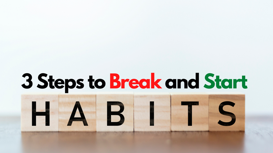 Beyond Alpha Podcast | 3 Steps to Break and Start Habits