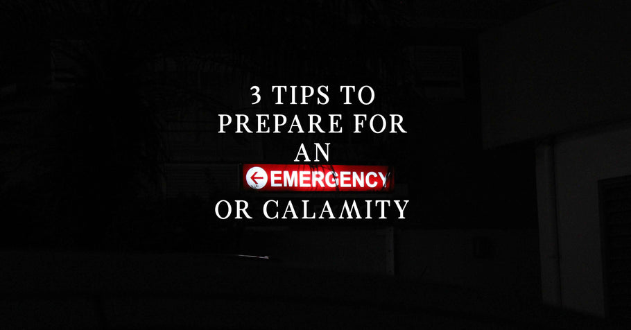 Beyond Alpha Podcast | 3 Tips to Prepare for an Emergency or Calamity