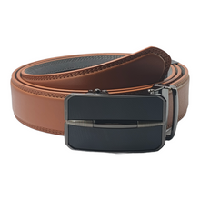 Load image into Gallery viewer, Classic Brown Leather Belt