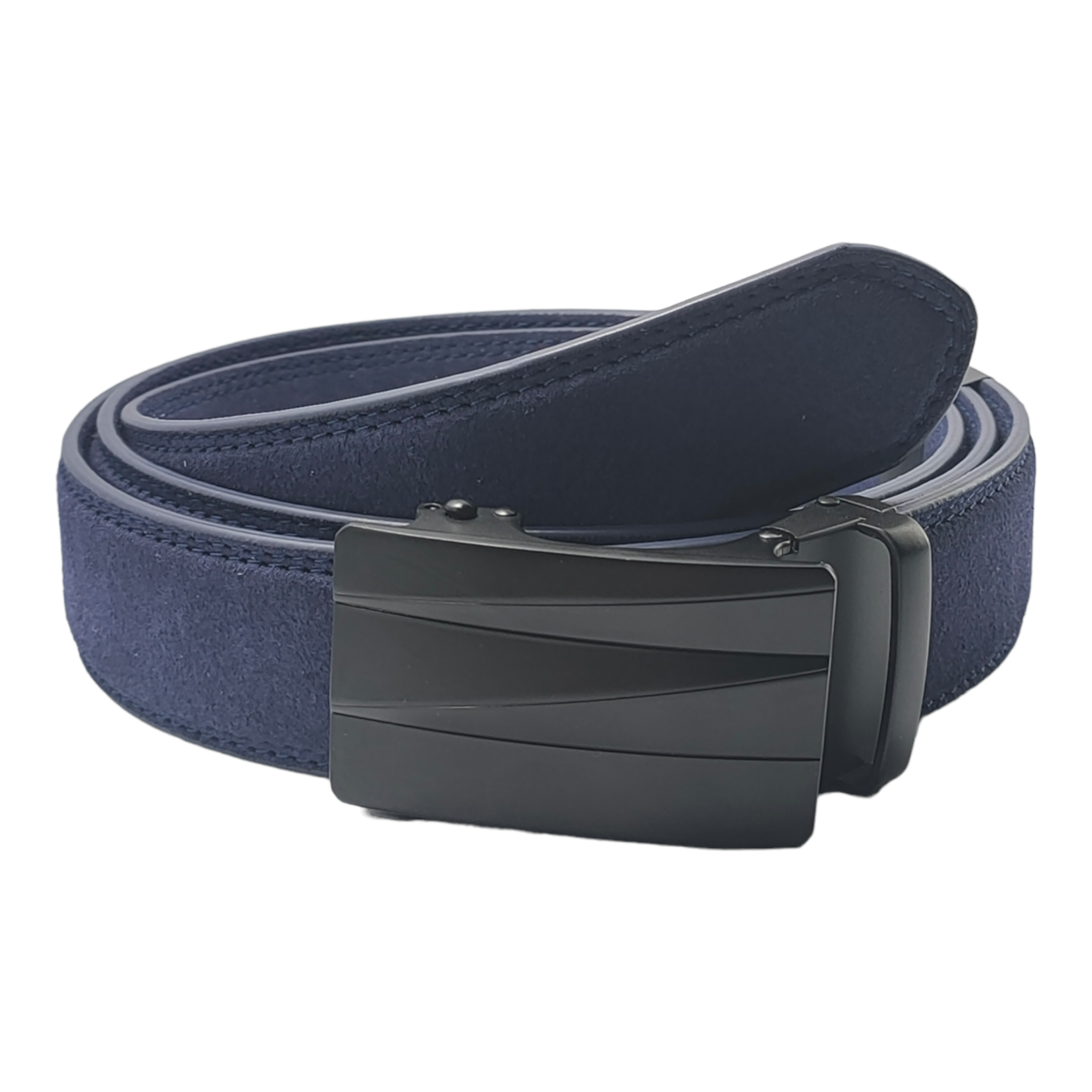 Beyond Alpha | Razor Midnight Blue Suede Belt Beyond Alpha | Razor Midnight Blue Suede Belt
