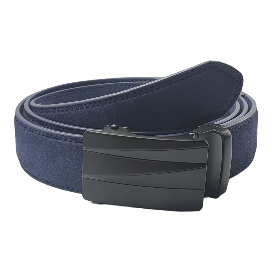 Razor Midnight Blue Suede Belt