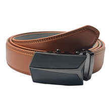 Load image into Gallery viewer, Brown Leather Belt