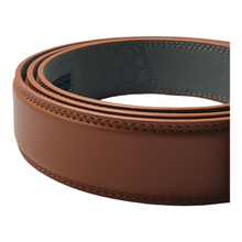 Load image into Gallery viewer, Razor Brown Leather Belt