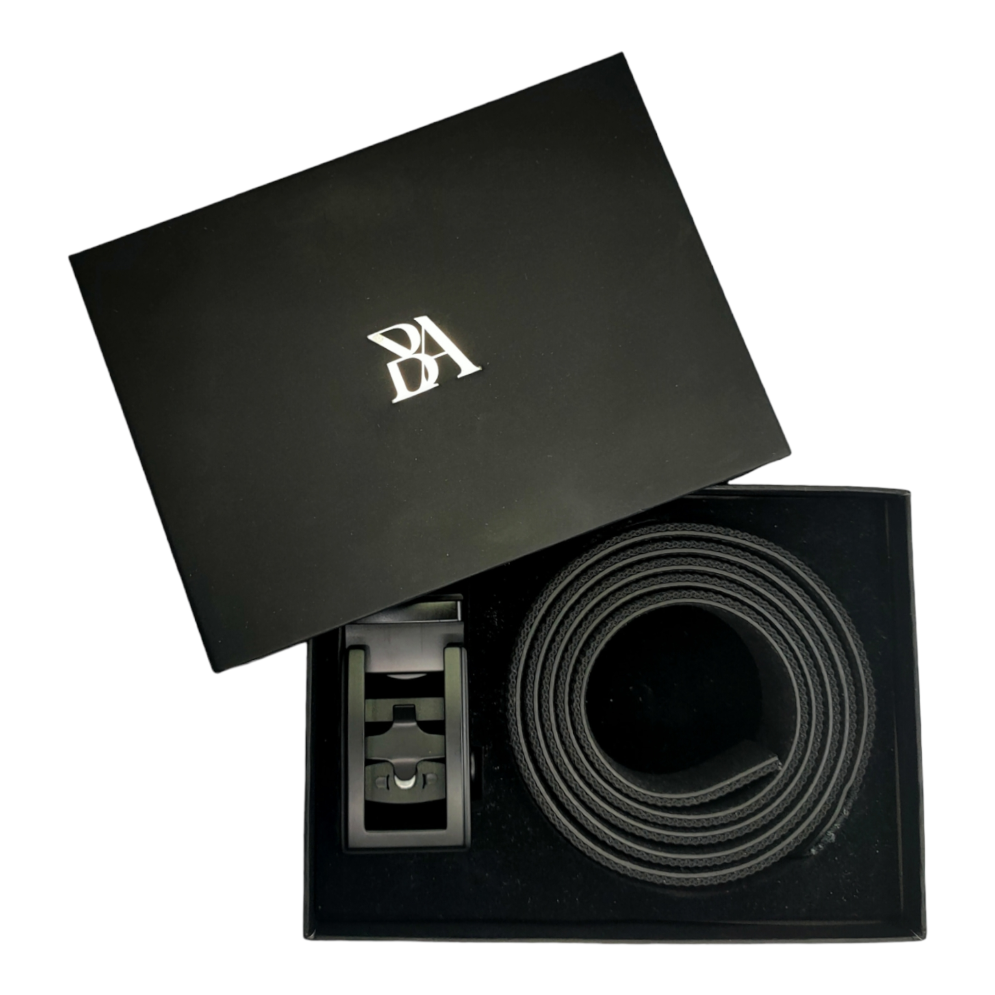 Beyond Alpha Label Beyond Alpha | Black Trad Chocolate Brown Leather Belt